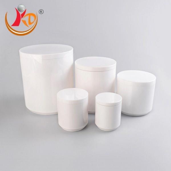                  Zro2 Yttria Stabilized Zirconia Crucible for Grinding Suitable Horizontal Ball Mill High Temperature Crucible Ball Mill Jar             