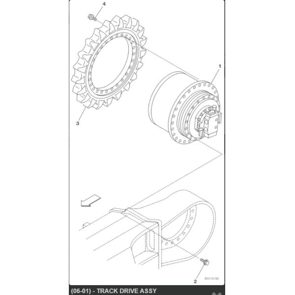 SH290-5 SH350-3B SH350HD-3 Swing Reduction Gear For MAG-180VP-6000G KSA1101 KSA1288
