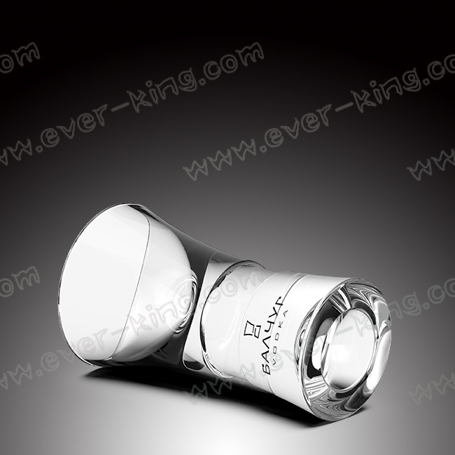 чашка стопки формы пули горячей продажи 50ml тяжелая нижняя