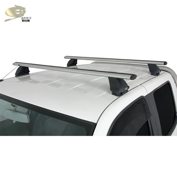 Silve Roof Rack Crossbars Abs For Mazda BT-50 2012-2019 Matte Black