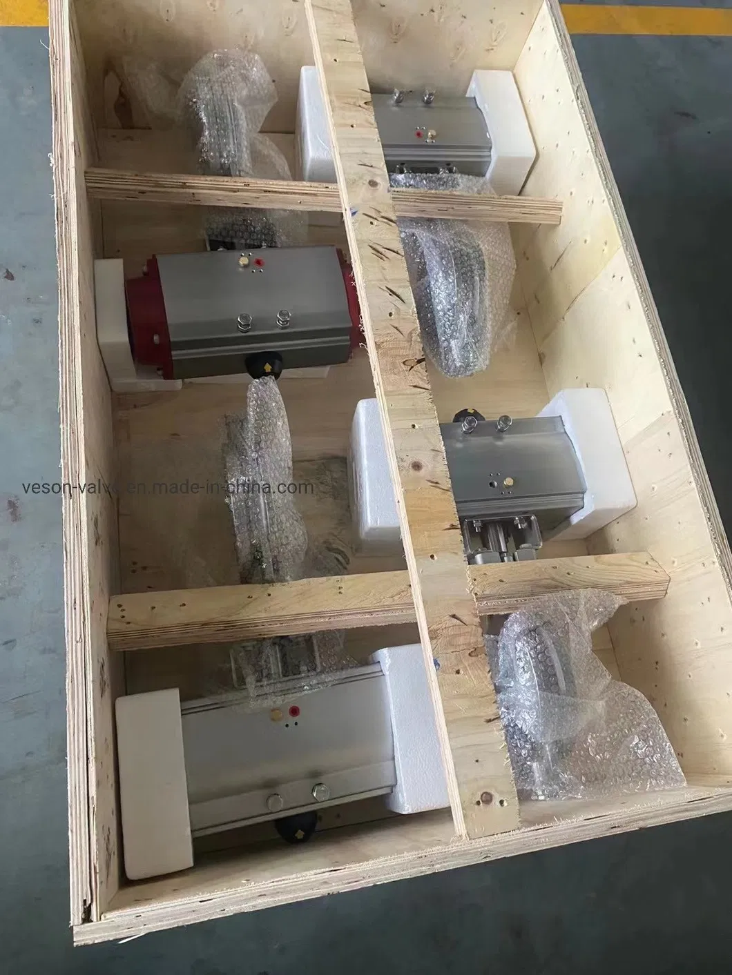 Pneumatic Butterfly Valve Flange Type Metal Seat High Pressure