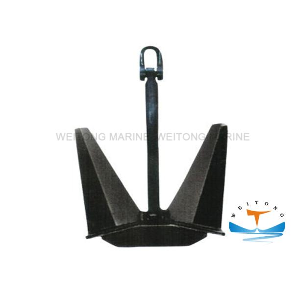 Black Painting Navy Stockless Anchor Casting Steel ZG230-450C Hall Anchor