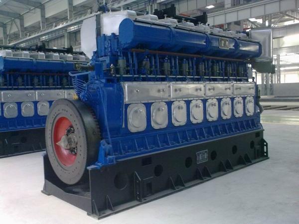 60MW Electric Station Heavy Fuel Oil Power Plant 3 Phase Diesel Engine