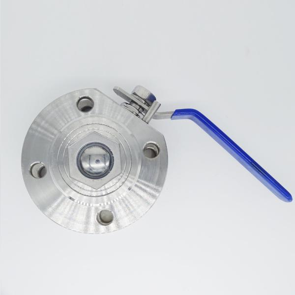 PN1.0-32.0MPa Italian Type 304 Stainless Steel Ultra-Thin Flange Ball Valve for Industrial