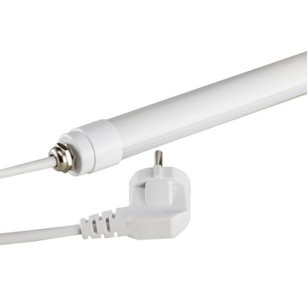 IP65 Waterproof T8 LED Tube Light 0.6M 1.2M 1.5M 10W 18W 24W AC95-265V 100-110Lm per watt PF>0.9 CRI>80 3 years warranty