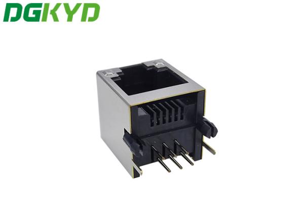 Rj11 protegido Jack Connector Modular Block Interface 6P6C sem filtro