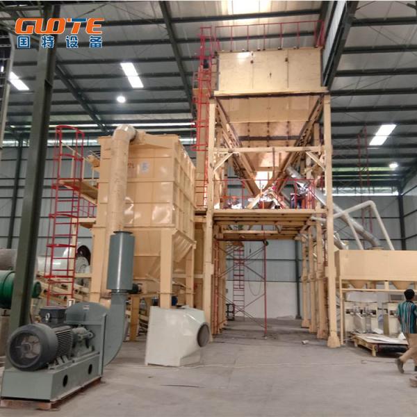 Fabrication d'une ligne de production de poudre de quartz
