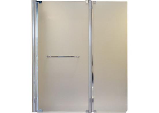 Frosted Color Custom Bathroom Shower Glass / 4-12mm Bathroom Sliding Glass