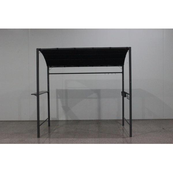 Outdoor Patio Polyester BBQ Shelter Barbecue Gazebo with Powder Coated Sail Finishing
