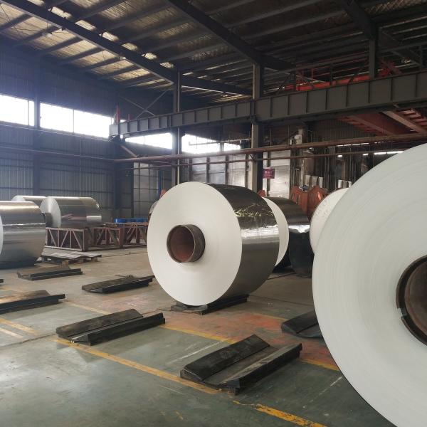 Industrial 1060 1070 8011 Aluminum Strip Roll , Aluminium Foil Roll Optical Cable