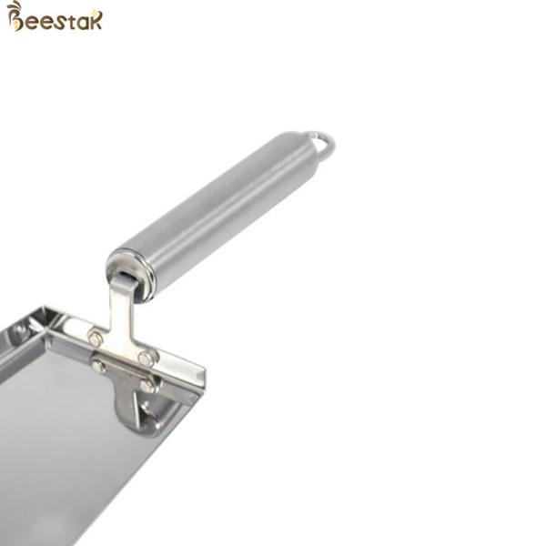 A limpeza da abelha da pá da colmeia galvanizou Honey Scraper Cleaner Pollen Shovel de aço