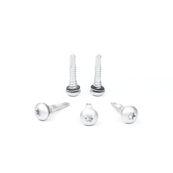 Epdm Washer Stainless Steel Self Drilling Screw 16 /12 x32 for Roofing Panel to Purlin