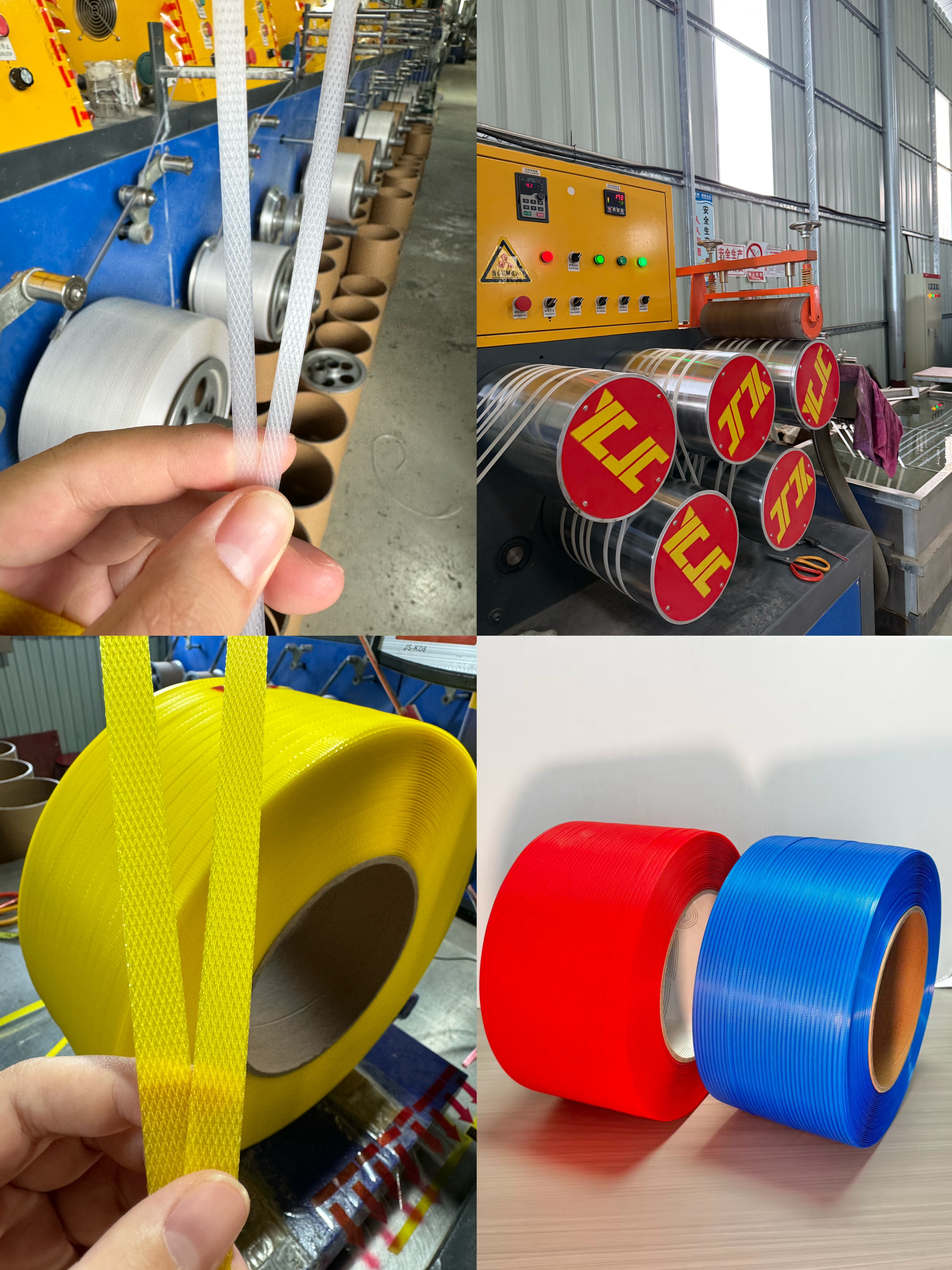 5mm New Raw Material Pp Packing Belt Use For Wood Strips Egg Books Packing 7000m