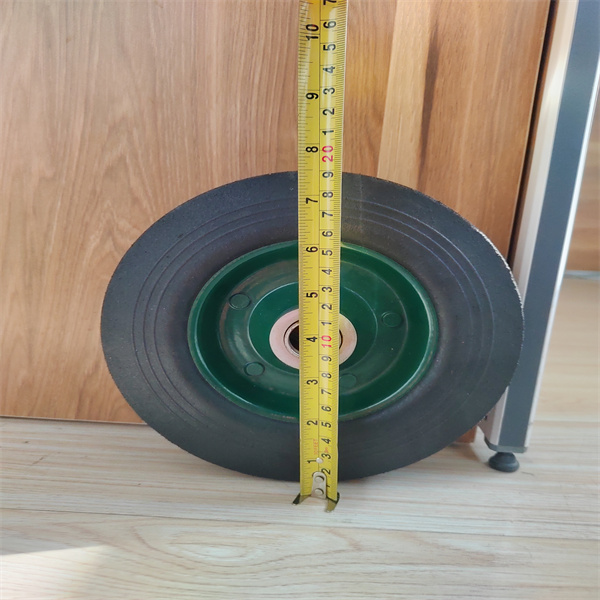 198mm 8 Inch Solid Rubber Tires Solid Rubber Hand Truck Wheels For Golf Cart