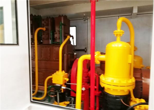 Low Noise CNG Filling Station Equipment Oil Free For Compressed Natural Gas