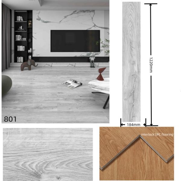 Водонепроницаемый пластиковый пол 6 мм роскошный виниловый пол для больницы