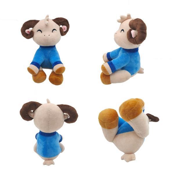 Children'S 30cm PP Cotton Filling Cute Lamb Plush Toys Sleeping Pillow