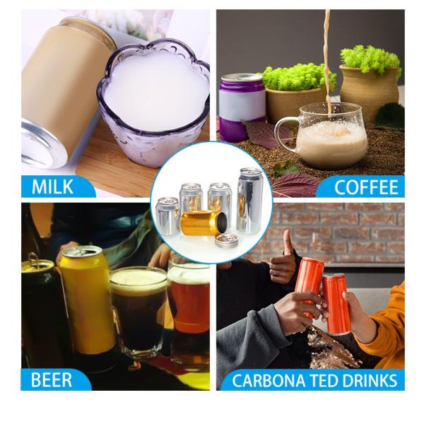 Customized Design Aluminum Cans 250ml 330ml 355ml 500ml Customized Color for Soda