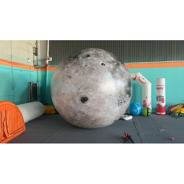 настроить размер логотипа светодиодный свет декорации гигантской рекламы надувные планеты