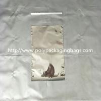 Gravure imprimant les sachets en plastique auto-adhésifs un papier d'aluminium latéral transparent