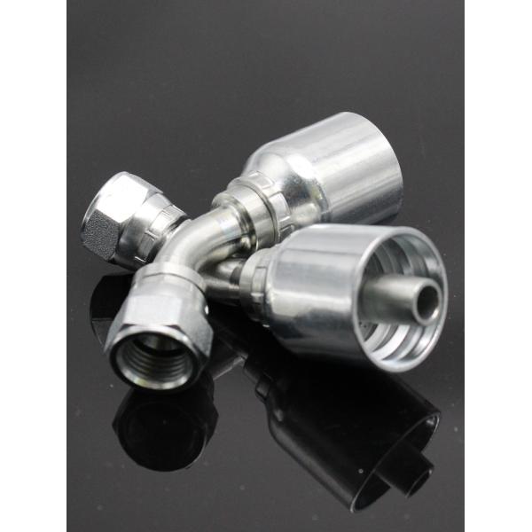 Carbon Steel Jic Hydraulic Fittings Female Jic Fitting 60° Cone Swivel Nut