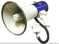 8 Ohm Mégaphone multifonctionnel avec flashes USB Porte portable