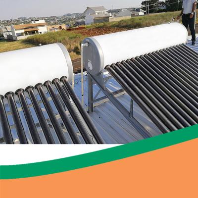 Rooftop Solar Water Heater 316SS 180L Portable Solar Powered Heater For Home