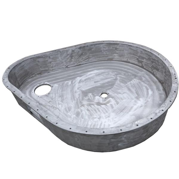 Gear Housing Of Railway Aluminum Sand Casting , Precision Machined Parts