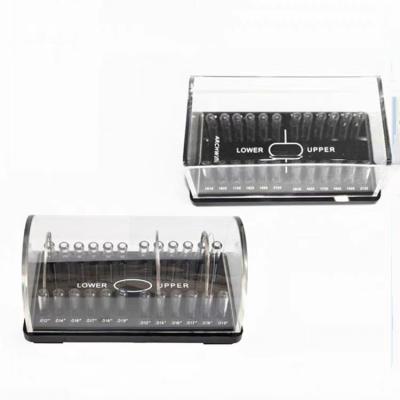 Orthodontic Arch Wire Display Box for Round and Rectangular Wires