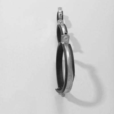 Zinc Plated RGD Galvanized Pipe Clamps P Type Connector 1.5MM Thickness