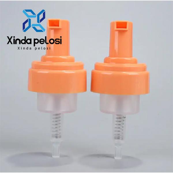Airless Cosmetic Dispenser Pump Packaging For Bottle With Clip