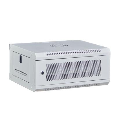 530*400*240 Stock 19 Inch Wall Mount Network Cabinet with Fixed Shelf Screw and Nut
