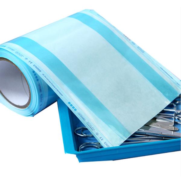 Heat sealing sterilization packaging gusseted reels use for medical and Dental