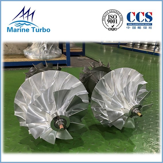 T-CR24/S Shaft Rotor Assembly For Radial Flow  Turbo Charger