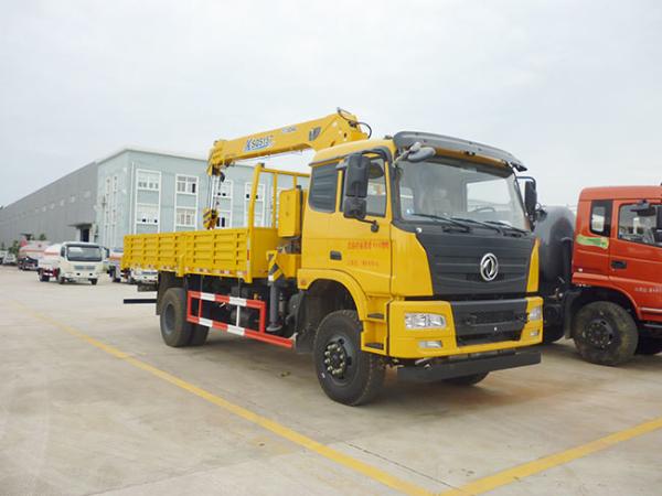Hot Sale Famous Brand New Truck-mounted Crane Truck 4x2 Cargo Truck With Crane