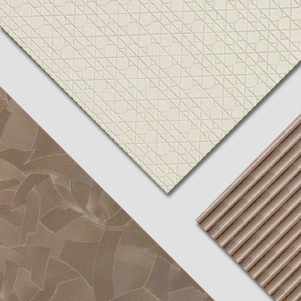 Beleza Estética Rebocado 3D Painéis de Parede Decorativos placa de faceta 2400mm E1 Grau