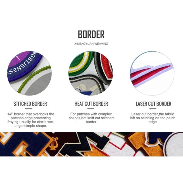 Custom Made Non Woven Varsity Letter Red C And G Letter Laser Cut Chenille For Jacket