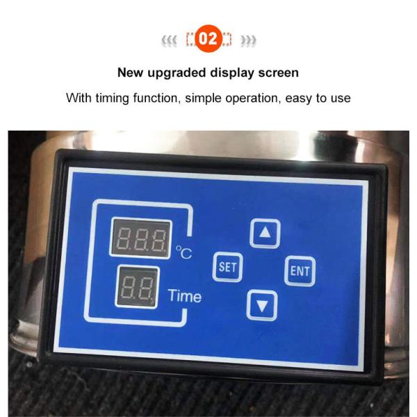 Дисплей автоматического пара нержавеющей стали стерилизатора автоклава портативного полного электрический цифровой