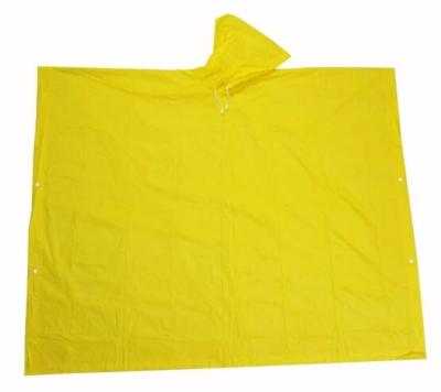 Yellow Rain Coat Overalls Hooded Hi Vis Rainwear Heavy Duty PONCHO
