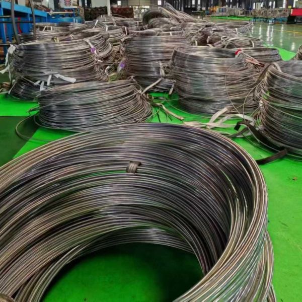ASTM A269 304 Stainless Steel Seamless Coiled Tubings 3/8