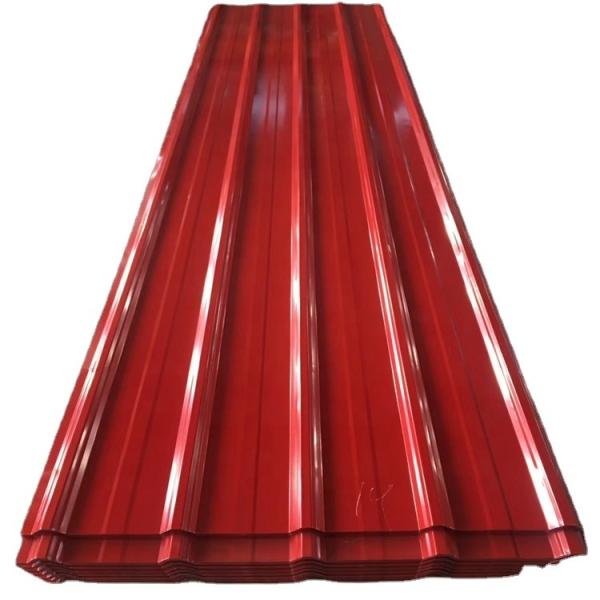 Zinc Coated Corrugated Roofing Sheet High Strength Steel Roofing Plate