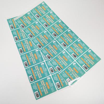 Glossy Removable Matte Sticker Paper Waterproof Synthetic Laundry Detergent Stickers