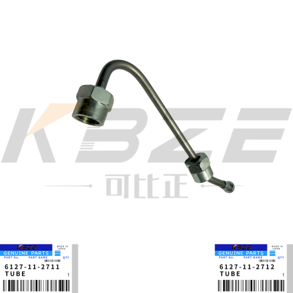 KOMATSU D155 D335 OEM QUALITY KBZE 6127-11-2712 6127-11-2711 FUEL SUPPLY TUBE REPLACE FOR S6D155-4 DIESEL ENGINE