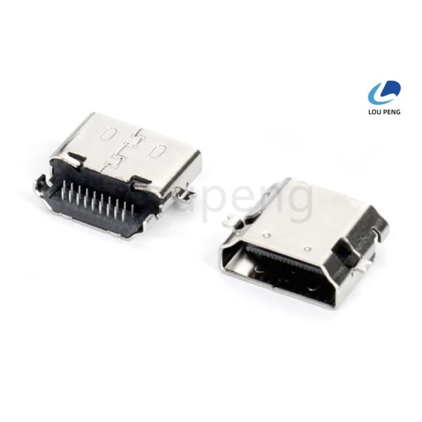 55°C To 85°C HDMI Connector Offering Welding Temperature Max 260°C and Contact Finish 1u Au Designed for Data Transmission