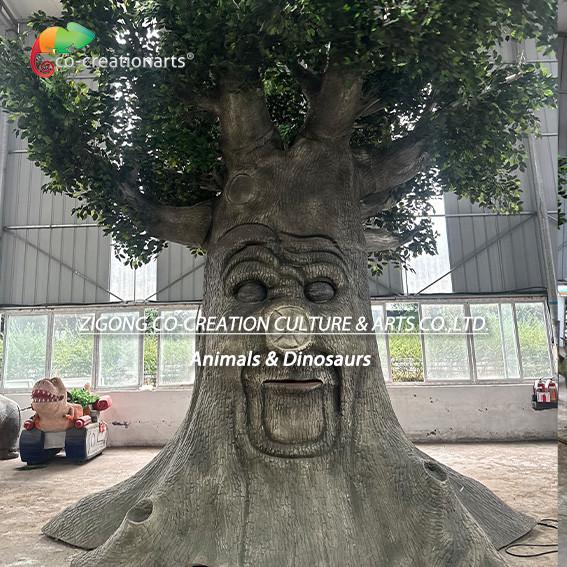Animatronic Talking Tree For Theme Park Interaction Decoration Interactive Equipment