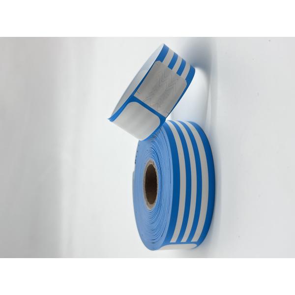 ALL Target End User Printable Thermal QR Code Wristbands with Self Adhesive in Blue
