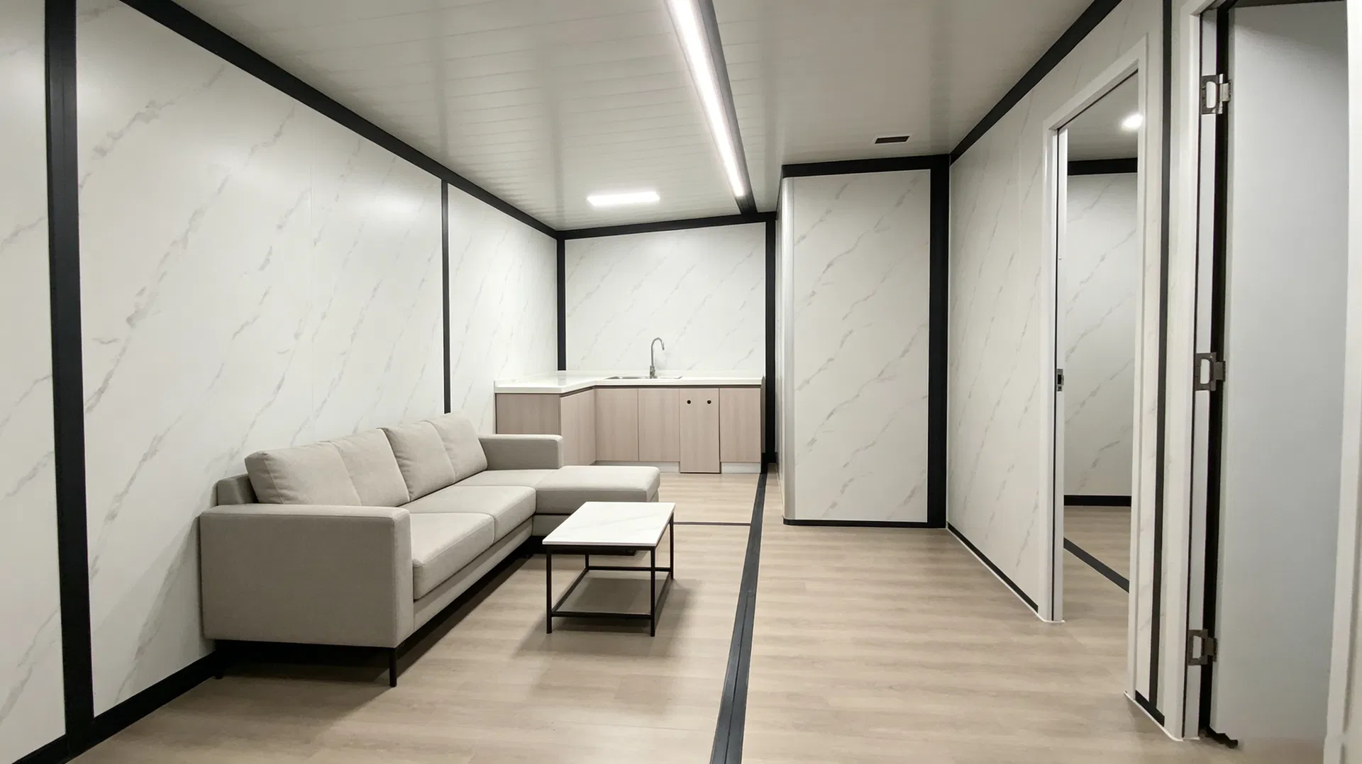 Expandable Container House Portable Modular Building for Temporary Accommodation