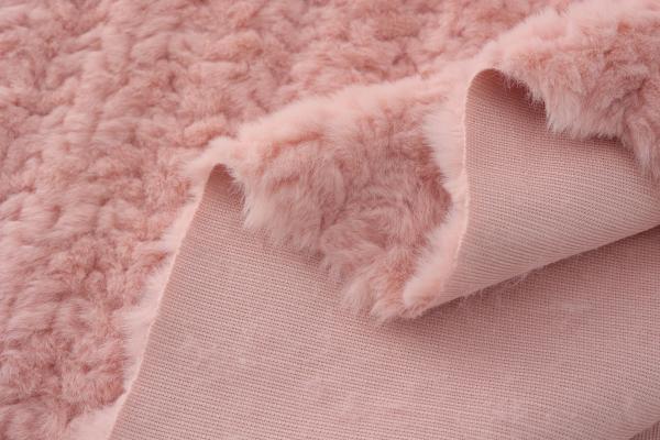 Recycled 100% Polyester Fabric 20mm Plush Thick Faux Fur Lifelike Fox Fabric for Clothing Women's Wear Cloth Plush Coat Shoes
