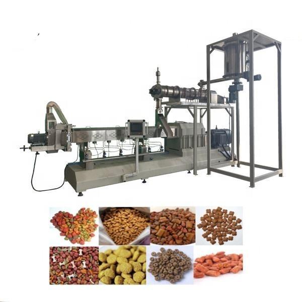 Alimento para cães da extrusora dos alimentos para animais de estimação do certificado do CE que faz a máquina 380Volt 50HZ