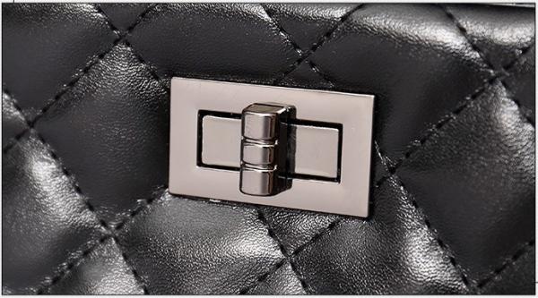 ODM Polyester Lining Shoulder Polyurethane Tote Bag With Hasp